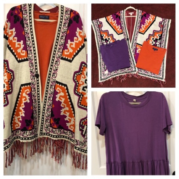 Flying Tomato Sweaters - Southwest Flying Tomato kimono with bonus tops